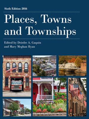 cover image of Places, Towns and Townships 2016